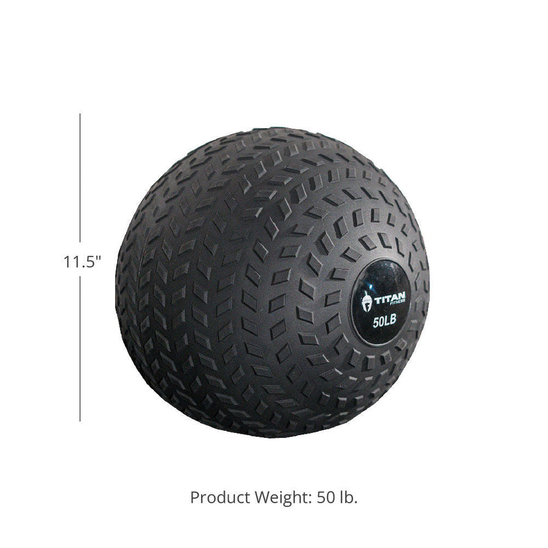 50 LB Rubber Tread Slam Ball