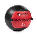 6 LB Soft Leather Medicine Wall Ball