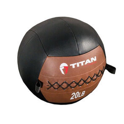 Scratch and Dent - 20 lb Soft Medicine Wall Ball Leather - FINAL SALE