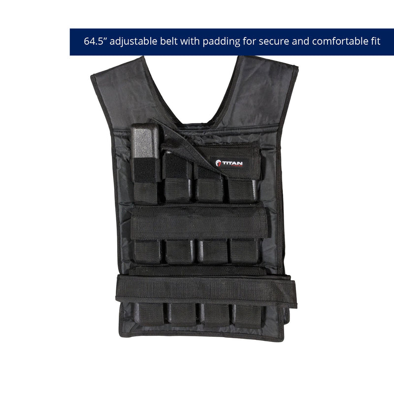 Scratch and Dent - Adjustable Weighted Vest 60 LB - FINAL SALE