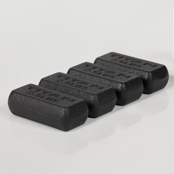 Scratch and Dent, Set of Four 2.5 LB Weights for Elite Series Weighted Vests