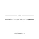 Scratch and Dent - 4' Standard Curl Bar - FINAL SALE