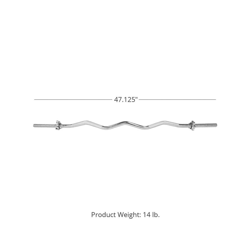 Scratch and Dent - 4' Standard Curl Bar - FINAL SALE