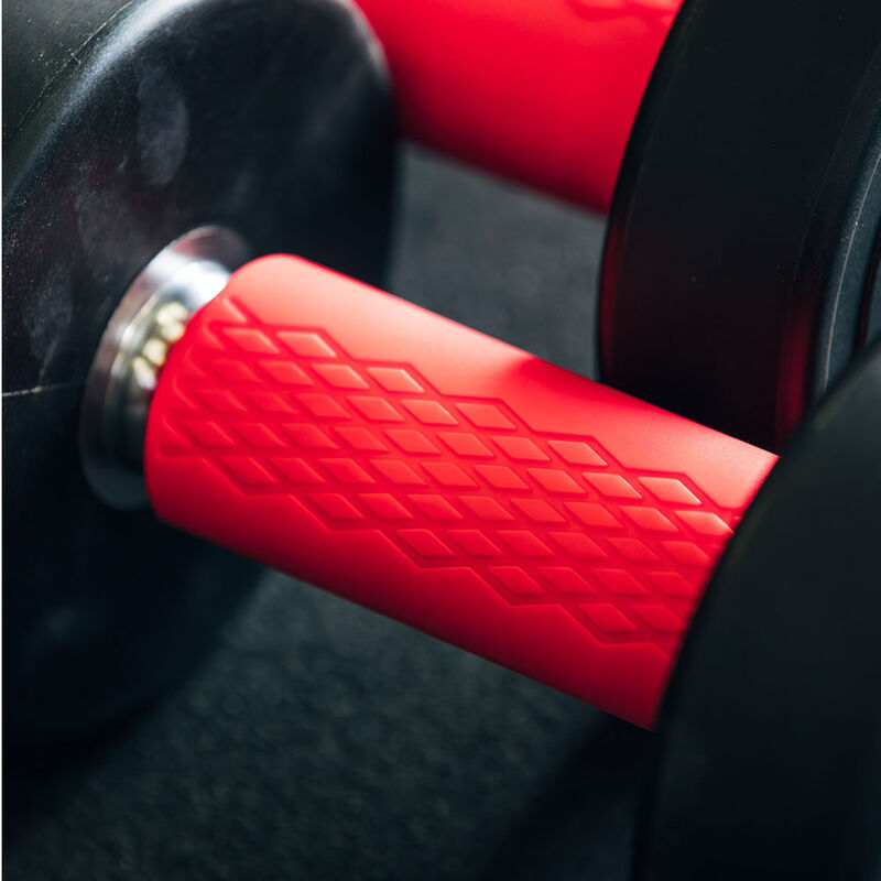 2" Red Weight Bar Grips