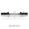 Scratch and Dent - Loadable 15" Olympic Dumbbell Handle (Single) - FINAL SALE