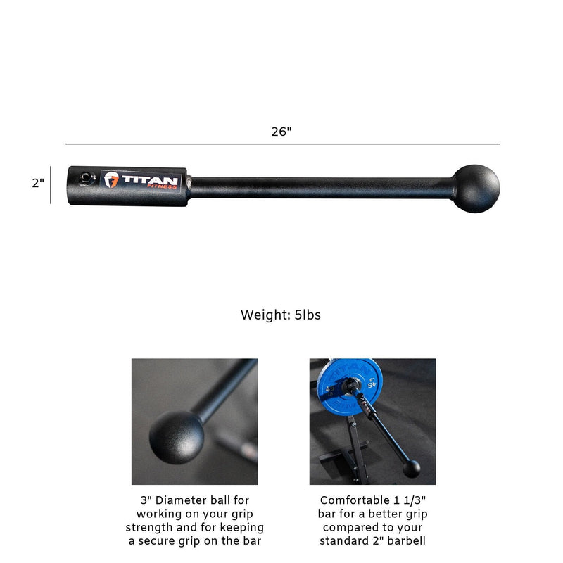 Scratch and Dent - 26-in Hammer Sleeve Landmine Attachment - FINAL SALE