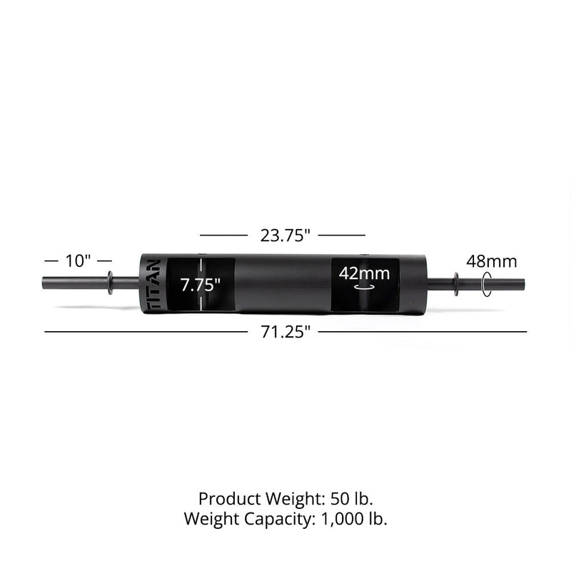 Rackable Strongman Log Bars