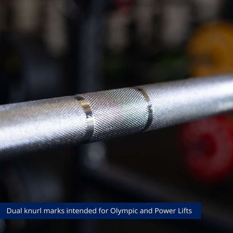 Scratch and Dent - Olympic Power Bar – 86-in. Chrome - FINAL SALE