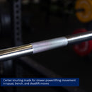 Scratch and Dent - Olympic Power Bar – 86-in. Chrome - FINAL SALE