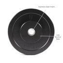 Scratch and Dent - Olympic Rubber Bumper Plates | Black | 10 LB Pair - FINAL SALE