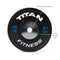 Scratch and Dent - Elite Olympic Bumper Plate | Black | 45 LB Single - FINAL SALE