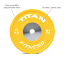 15 KG Single Elite Color Olympic Bumper Plate