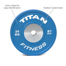 Scratch and Dent - Elite Olympic Bumper Plates | Color | 20 KG Single - FINAL SALE