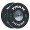 10 KG Pair Elite Black Olympic Bumper Plates