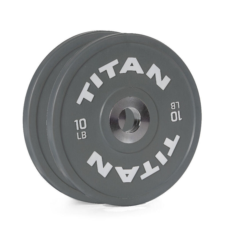 Scratch and Dent, 10 LB Pair Elite Color Bumper Plates