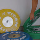 Scratch and Dent, 35 LB Single Elite Color Bumper Plate