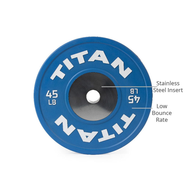 Scratch and Dent - 45 LB Single Elite Color Bumper Plate - FINAL SALE