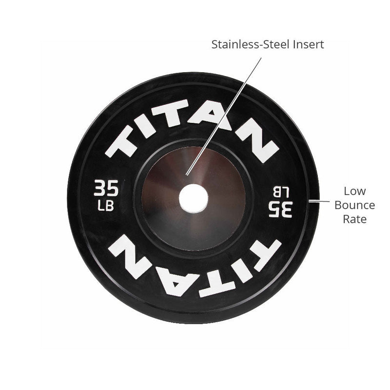 Scratch and Dent - 35 LB Single Elite Bumper Plate - FINAL SALE