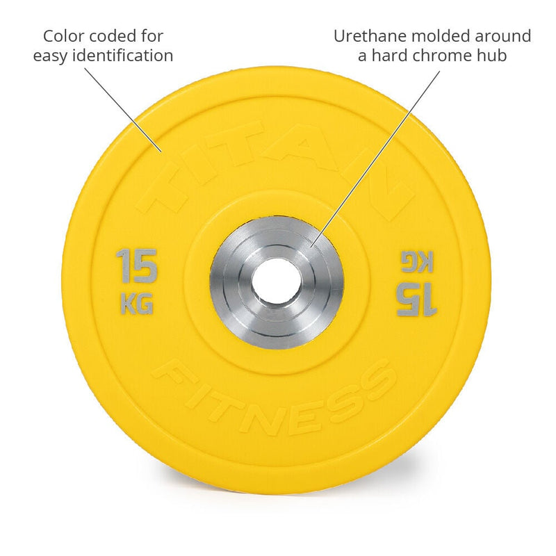 Scratch and Dent - Urethane Bumper Plate | Color | 15 KG Single - FINAL SALE