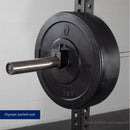 Scratch and Dent - Olympic Rubber Bumper Plates | Black | 100 LB Single - FINAL SALE