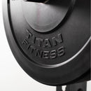 Scratch and Dent - Olympic Rubber Bumper Plates | Black | 100 LB Single - FINAL SALE