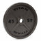 Scratch and Dent - Cast Iron Olympic Weight Plates | 45 LB Single - FINAL SALE