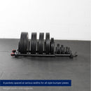 Scratch and Dent - Horizontal Weight Plate Storage w/ Wheels - FINAL SALE