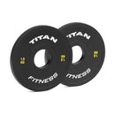 Scratch and Dent - 1.5 KG Pair Black Change Plates - FINAL SALE