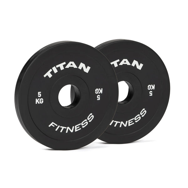 Scratch and Dent - 5 KG Pair Black Change Plates - FINAL SALE