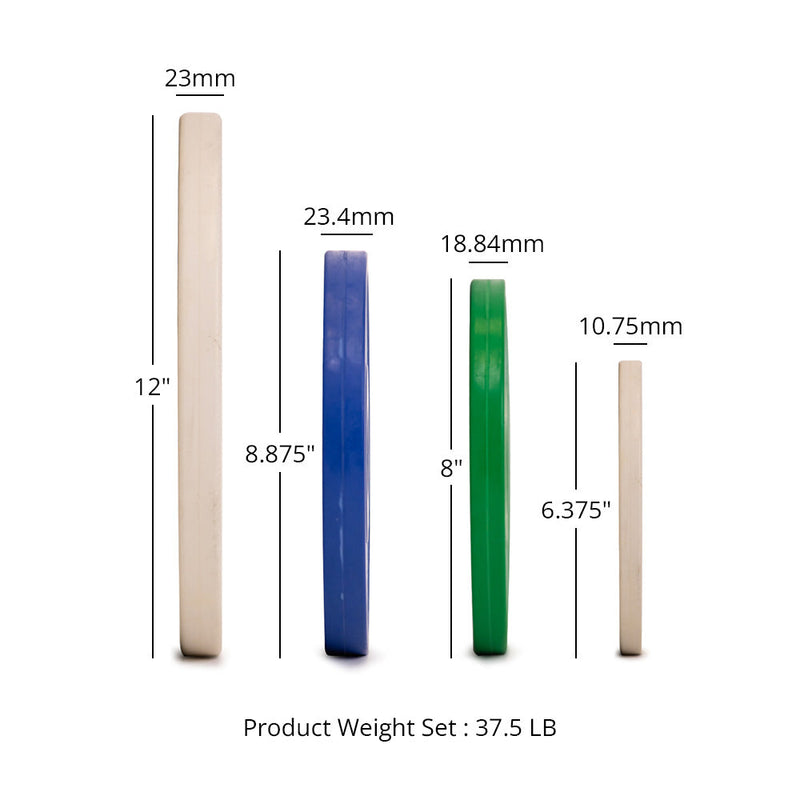 37.5 LB Set Color Change Plates