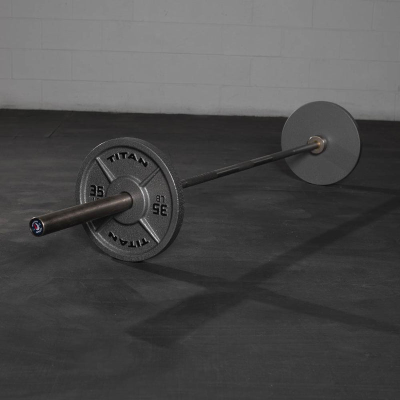 35 LB Single Cast Iron Olympic Plate