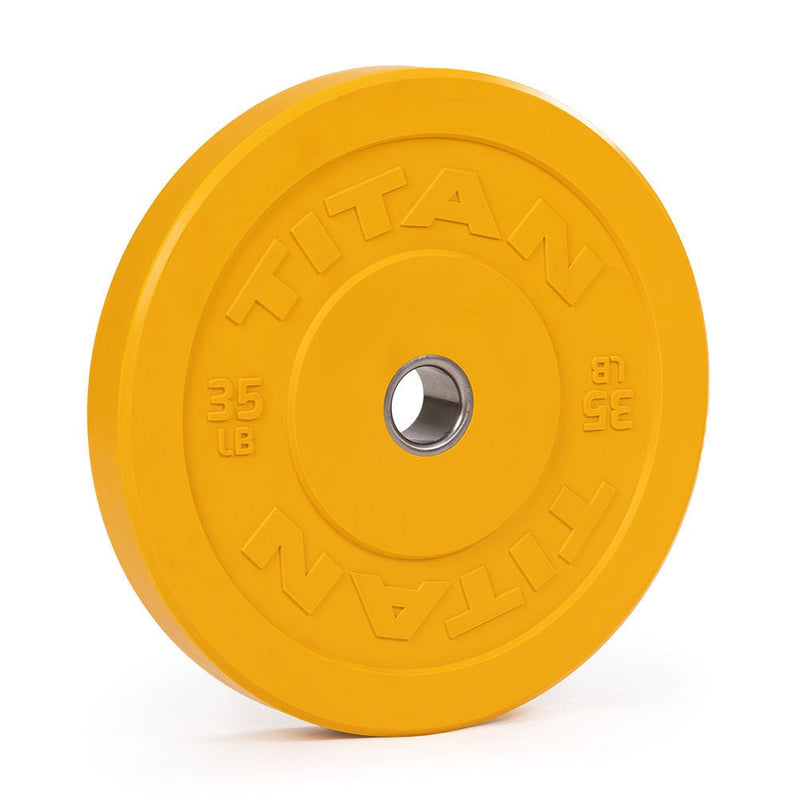 SCRATCH AND DENT - 35 LB Single Economy Color Bumper Plate - FINAL SALE