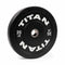 Scratch and Dent - 35 LB Single Economy Black Bumper Plate - FINAL SALE