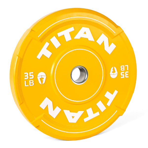 35 LB Single EZ-Grip Color Bumper Plate