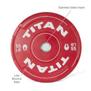 55 LB Single EZ-Grip Color Bumper Plate