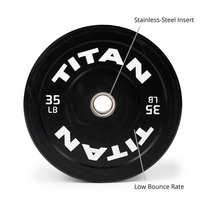 Scratch and Dent, 35 LB Single Economy Bumper Plate