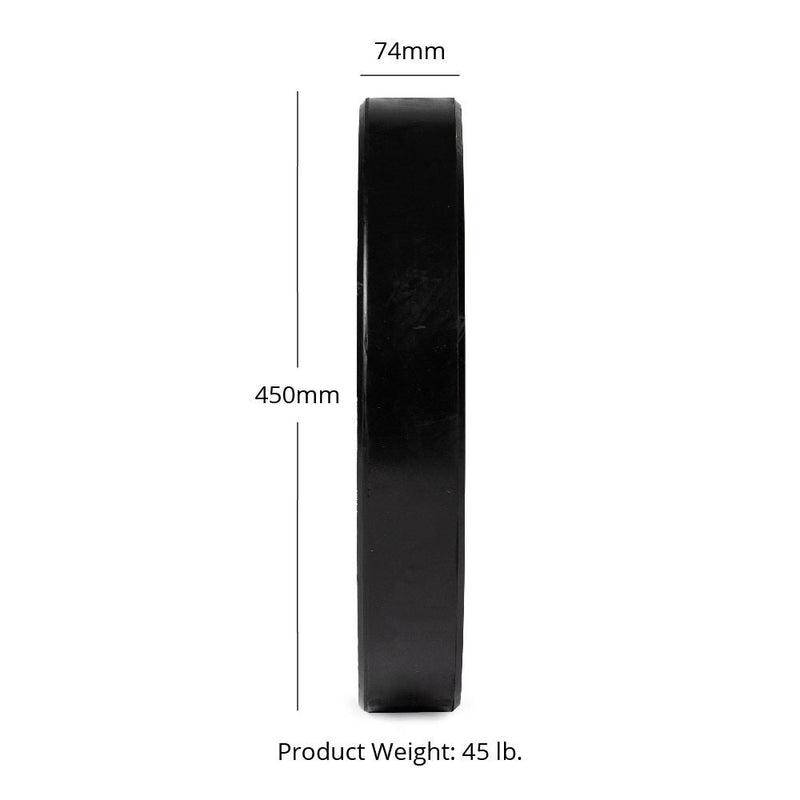 Scratch and Dent, 45 LB Single Economy Bumper Plate