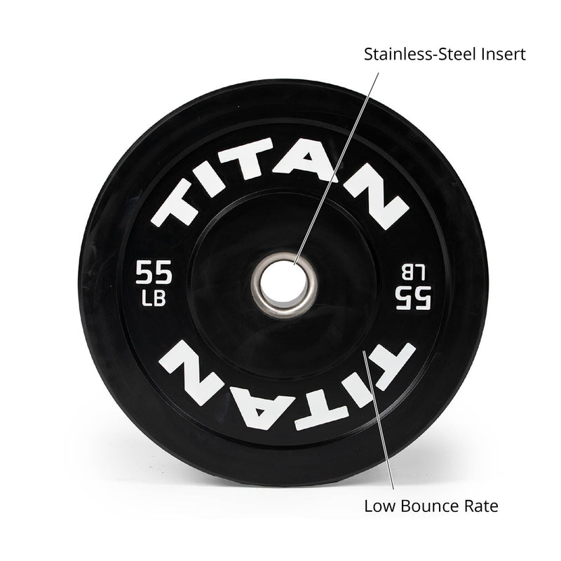 55 LB Single Economy Bumper Plate