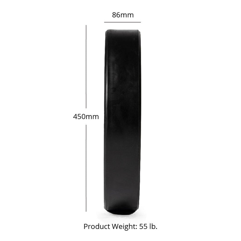 Scratch and Dent - 55 LB Single Economy Bumper Plate - FINAL SALE