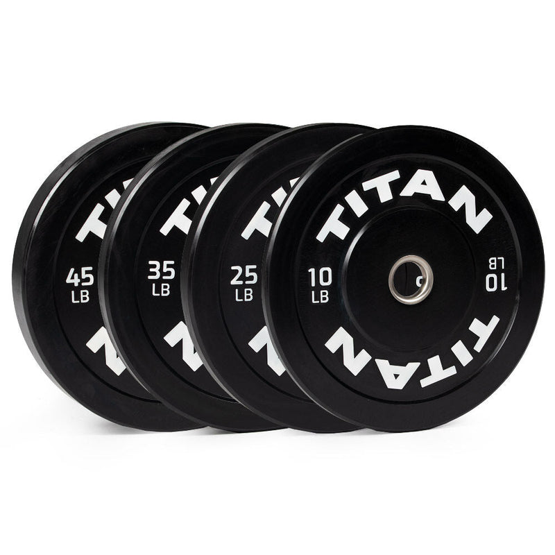 230 LB Set Economy Bumper Plates