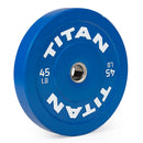 45 LB Single Economy Color Bumper Plate