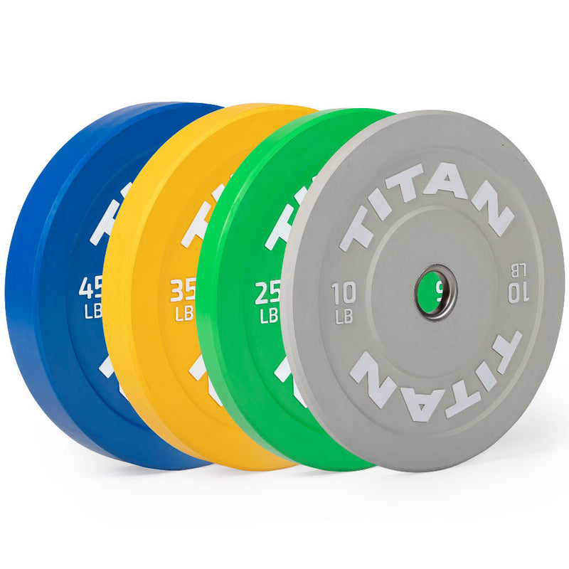 230 LB Set Economy Color Bumper Plates