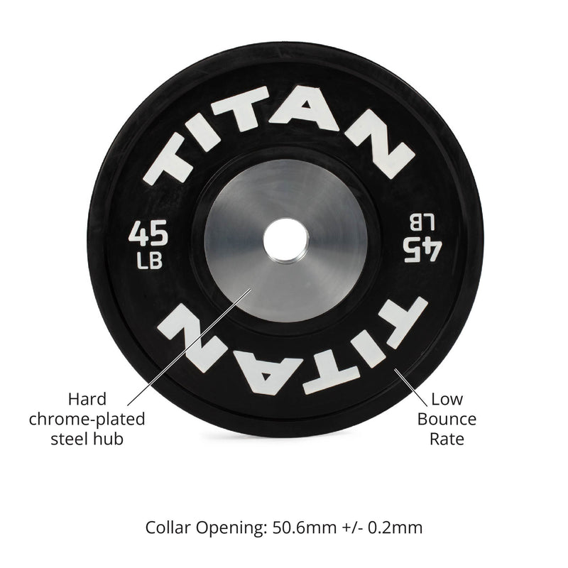 Scratch and Dent - 45 LB Single Elite Competition Plate - FINAL SALE