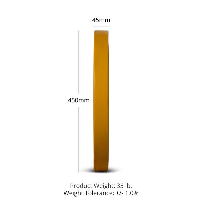 Scratch and Dent, 35 LB Single Elite Color Competition Plate