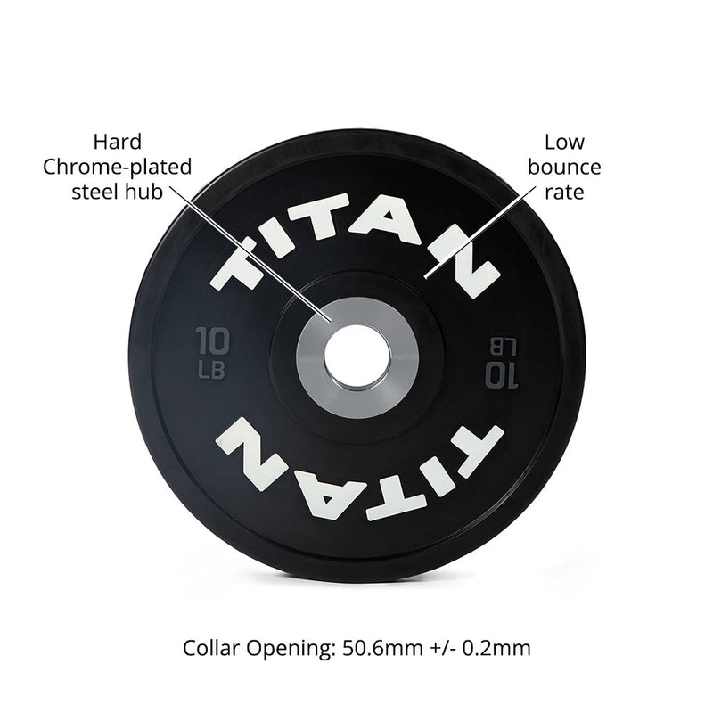 10 LB Pair Elite Competition Plates