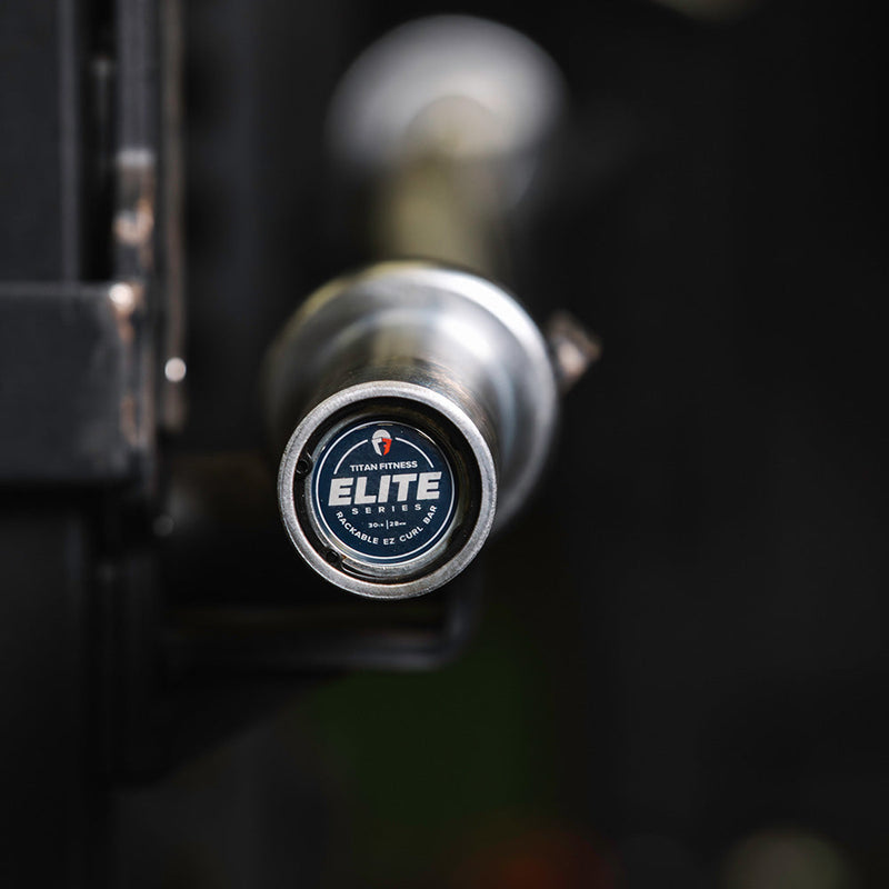 Elite Series Rackable EZ Curl Bar