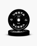 Black Bumper Plates 45 lb black