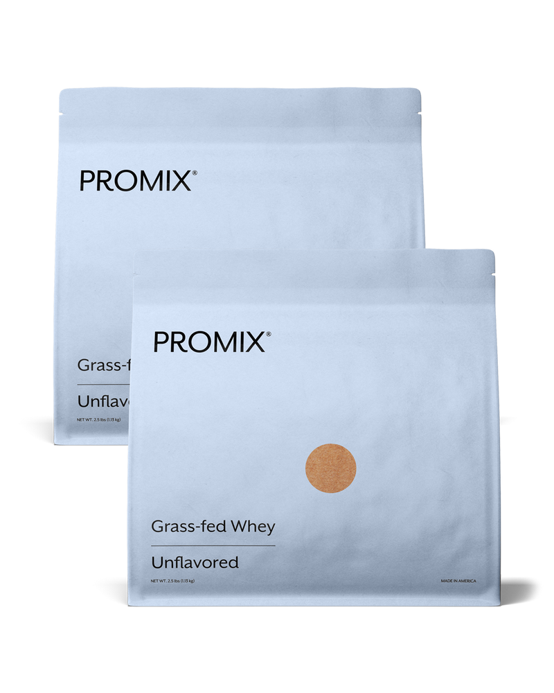 Promix Unflavored Whey Protein Powder | 5 LB Bag