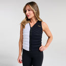 Aion Women's Workout Vest | Black/White Split