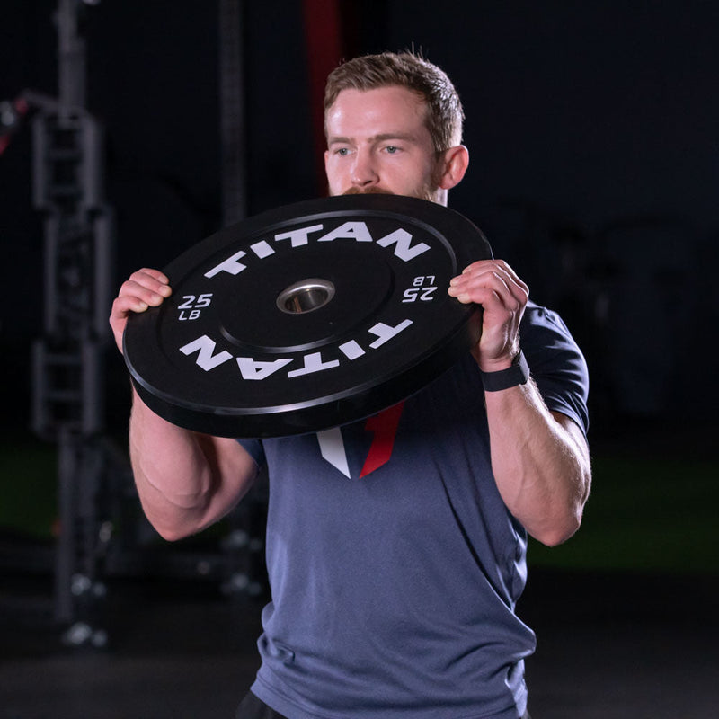 LB Economy Black Bumper Plates